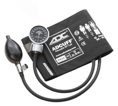 American Diagnostic Corp Aneroid Sphygmomanometer with Cuff Diagnostix™ 2-Tube Pocket Size Hand Held Adult Size 11 Cuff