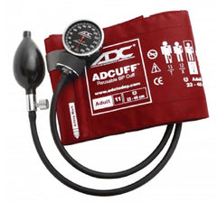 American Diagnostic Corp Aneroid Sphygmomanometer with Cuff Diagnostix™ 2-Tube Pocket Size Hand Held Adult Size 11 Cuff