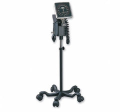 American Diagnostic Corp Freestanding Aneroid Sphygmomanometer with Cuff Diagnostix™ 2-Tube Mobile Adult Size 11 Cuff
