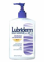 Hand and Body Moisturizer Lubriderm® 6 oz. Pump Bottle Unscented Lotion