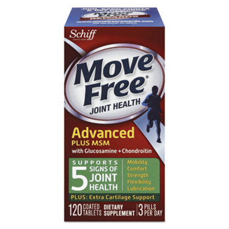 Move Free® Move Free Advanced Plus MSM Joint Health Tablet, 120 Count