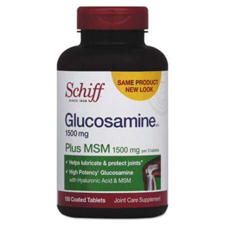Schiff® Glucosamine Plus MSM Tablet, 150 Count