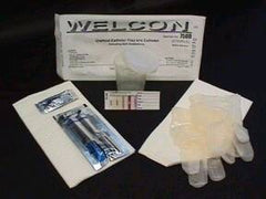 Nurse Assist Intermittent Catheter Tray Welcon™ Urethral 14 Fr. Without Balloon Plastic