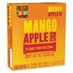 KIND Pressed by KIND Bars, Mango Apple Chia, 1.2 oz Bar, 12/Box