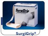 Derma Sciences Elastic Tubular Support Bandage Surgigrip® 3-1/2 Inch X 11 Yard Leg / Small Thigh 8 to 12 mmHg Pull On White NonSterile