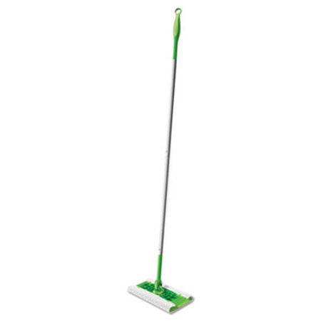 Swiffer® Sweeper Mop, 10" Wide Mop, Green, 3/Carton