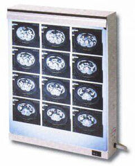 Wolf X-Ray X-Ray Illuminator Econoline 2 Bank 1 Tier 2 Lamp 15 W Wall Mount 3-1/2 X 18-1/4 X 28 Inch White Two, 14 X 17 Inch Film
