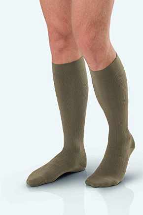 BSN Medical Compression Socks JOBST® for Men Ambition Knee High Size 3 Black Closed Toe - M-1087324-1709 - Pair