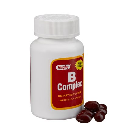 Major Pharmaceuticals Vitamin Supplement Major® Vitamin B 60 mg - 60 mg - 5 mg Strength Softgel 100 per Bottle