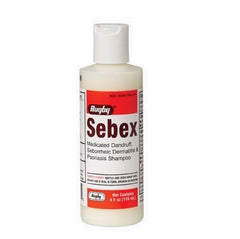 Dandruff Shampoo Sebex 4 oz. Flip Top Bottle Unscented
