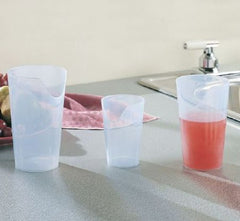 Patterson Medical Supply ADL Dysphagia Cup Nosey Cup 12 oz. Clear Plastic Reusable