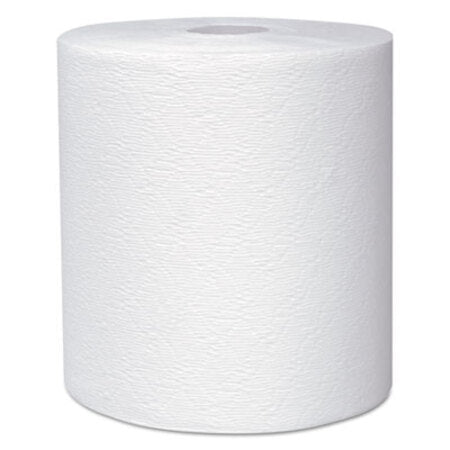 Scott® Essential Plus Hard Roll Towels 8" x 600 ft, 1 3/4" Core dia, White, 6 Rolls/CT