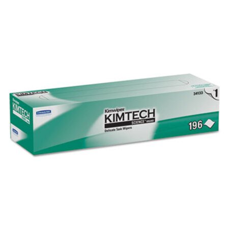Kimtech™ Kimwipes Delicate Task Wipers, 1-Ply, 11 4/5 x 11 4/5, 196/Box, 15 Boxes/Carton