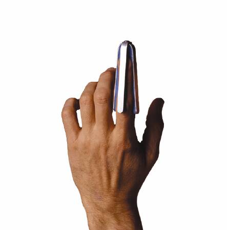 Zimmer Finger Splint ZIMFOAM® One Size Fits Most Without Fastening Left or Right Hand Blue / Silver