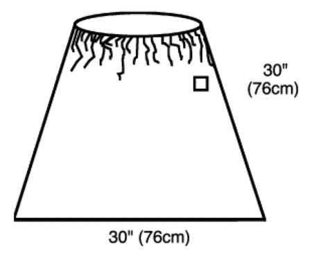 Cardinal Banded Bag 30 X 36 Inch Universal Fluoroscope