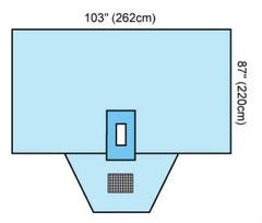 Cardinal Urology Drape Pack Convertors® Tiburon®
