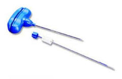 Becton Dickinson Bone Marrow Biopsy / Aspiration Needle Jamshidi® 13 Gauge 3-1/2 Inch Length Trocar Tapered Stylet Point / Triple Crown Cannula Tip