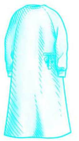 Cardinal Surgical Gown with Towel SmartGown™ X-Large / X-Long Blue Sterile AAMI Level 4 Disposable