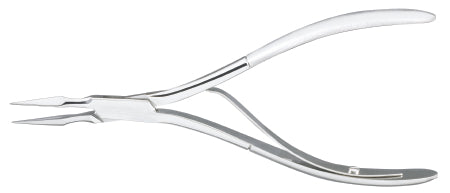 Splinter Forceps Miltex® Virtus 6 Inch Length OR Grade German Stainless Steel NonSterile NonLocking Plier Handle with Spring Straight Pointed Tips