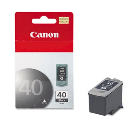 Canon® PG40 (PG-40) Ink, 195 Page-Yield, Black