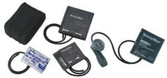 Welch Allyn Aneroid Sphygmomanometer Plus 5 Cuffs DuraShock® 1-Tube Handheld Small Adult / Child Multi Cuff Pack