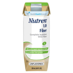 Nestle Healthcare Nutrition Tube Feeding Formula Nutren® 1.0 Fiber 8.45 oz. Carton Ready to Use Unflavored Adult