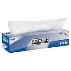 Kimberly Clark Delicate Task Wipe Kimtech Science Kimwipes Light Duty White NonSterile 2 Ply Tissue 11-4/5 X 11-4/5 Inch Disposable - M-264598-3596 - Case of 1785