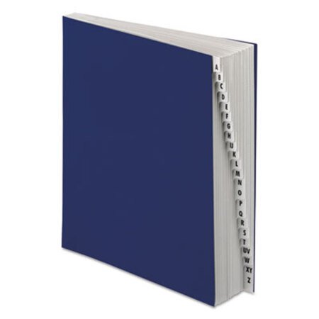Pendaflex® Expanding Desk File, 20 Dividers, Alpha, Letter-Size, Dark Blue Cover