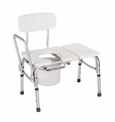 Apex-Carex Healthcare Carex® Bath / Commode Transfer Bench Fixed Arm 18 to 21 Inch Seat Height 300 lbs. Weight Capacity