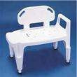 Apex-Carex Healthcare Carex® Bath Transfer Bench Fixed Handle 17-1/2 to 22-1/2 Inch Seat Height 400 lbs. Weight Capacity