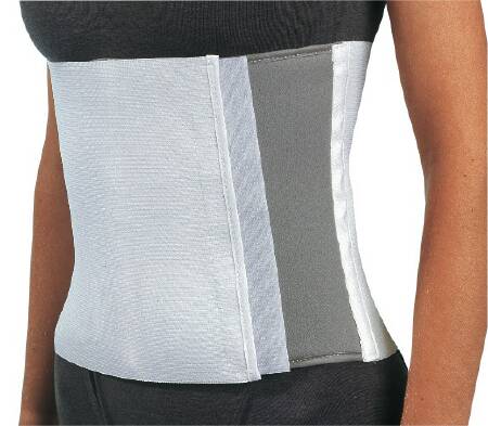 DJO Abdominal Support PROCARE® One Size Fits Most Hook and Loop Closure 28 to 50 Inch Waist Circumference 10 Inch Adult