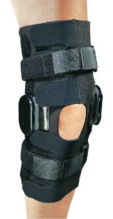 DJO Knee Immobilizer ProCare® Medium Hook and Loop Closure 17 Inch Length Left or Right Knee