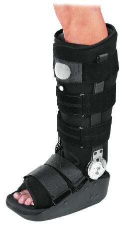 DJO Walker Boot MaxTrax™ Small Hook and Loop Closure Male Up to 5 / Female 4-1/2 to 6 Left or Right Foot