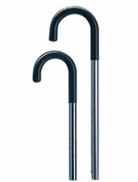 Apex-Carex Round Handle Cane Carex® Aluminum 29 to 38 Inch Height Silver