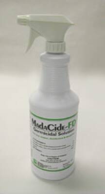 Mada Medical Products MadaCide-FD® Surface Disinfectant Cleaner Alcohol Based Liquid 32 oz. Bottle Alcohol Scent NonSterile - M-388421-3919 - Case of 12