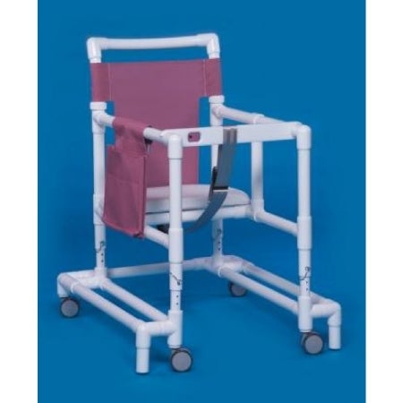 IPU Walker with Wheels Adjustable Height Ultimate PVC Frame 300 lbs. Weight Capacity 29 to 35 Inch Height - M-266814-290 - Each