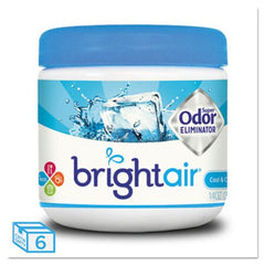 BRIGHT Air® Super Odor Eliminator, Cool and Clean, Blue, 14 oz, 6/Carton