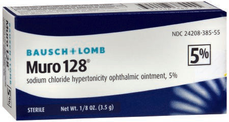 Bausch & Lomb Irritated Eye Relief Muro 128® 3.5 Gram Eye Ointment