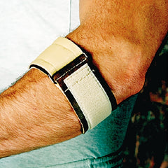 Scott Specialties Tennis Elbow Splint One Size Fits Most Loop Lock Closure 2 Inch Brown
