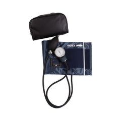 Mabis Healthcare Aneroid Sphygmomanometer with Cuff Mabis® Precision 2-Tube Pocket Size Hand Held Adult Large Cuff