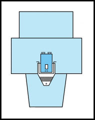 Cardinal Urological Drape Lithotomy Drape 63 W X 35 W X 118 L Inch Sterile