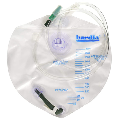 Bard Bardia Standard Drainage Bags, 2000ml AM-27-802001