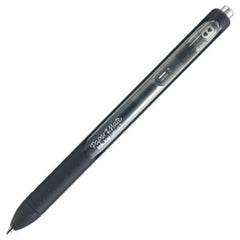 Paper Mate® InkJoy Retractable Gel Pen, Medium 0.7mm, Black Ink/Barrel, Dozen