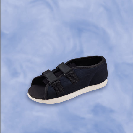 DeRoyal Post-Op Shoe Medium Female Navy Blue