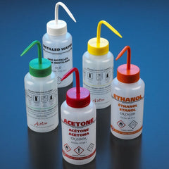 Globe Scientific Wash Bottle Globe Scientific Wide Mouth LDPE 500 mL (16 oz.) - M-1086317-2466 - Box of 5