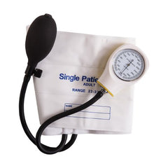 Mabis Healthcare Aneroid Sphygmomanometer with Cuff Mabis® 2-Tube Pocket Size Hand Held Adult Large Cuff
