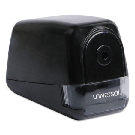 Universal® Electric Pencil Sharpener, AC-Powered, 3.13" x 5.75" x 4", Black