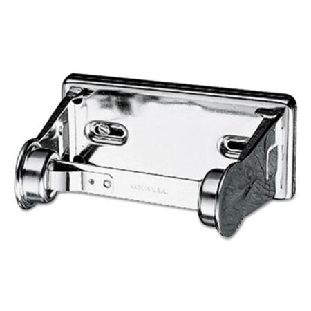San Jamar® Locking Toilet Tissue Dispenser, 6 x 4 1/2 x 2 3/4, Chrome