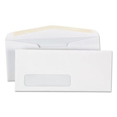 Universal® Business Envelope, #10, Commercial Flap, Gummed Closure, 4.13 x 9.5, White, 500/Box