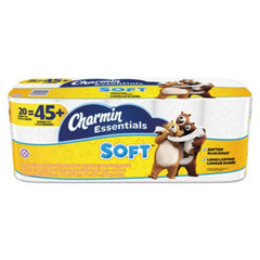 Charmin® Essentials Soft Bathroom Tissue, Septic Safe, 2-Ply, White, 4 x 3.92, 200/Roll, 20 Roll/Pack